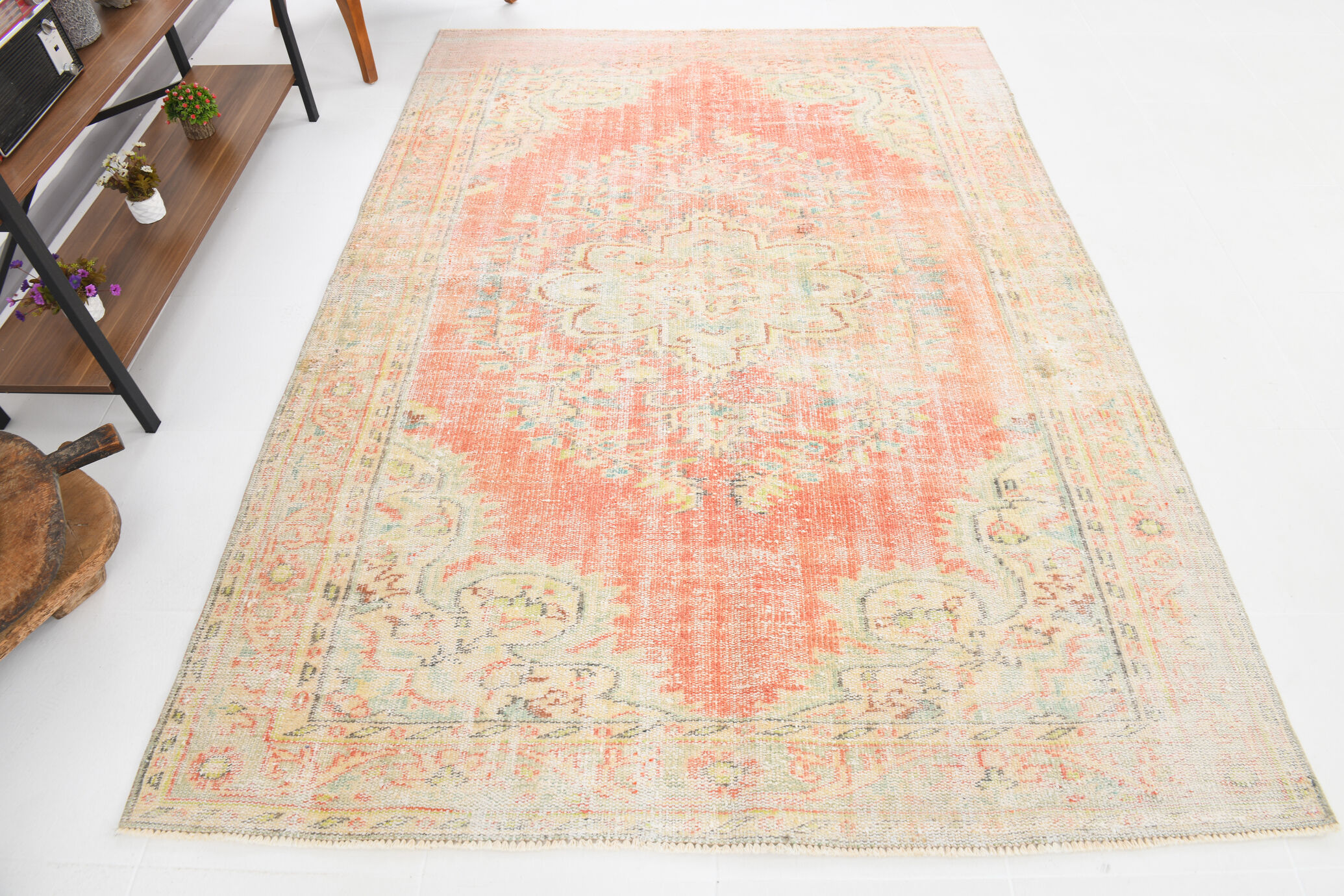 6x8 classic handmade wool rug, 173x240cm