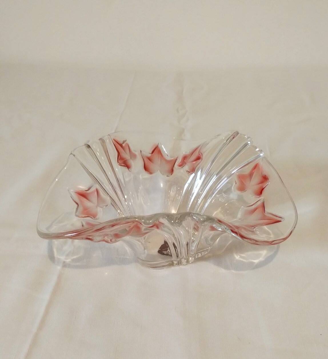 Crystal pocket tray by Walther Glas