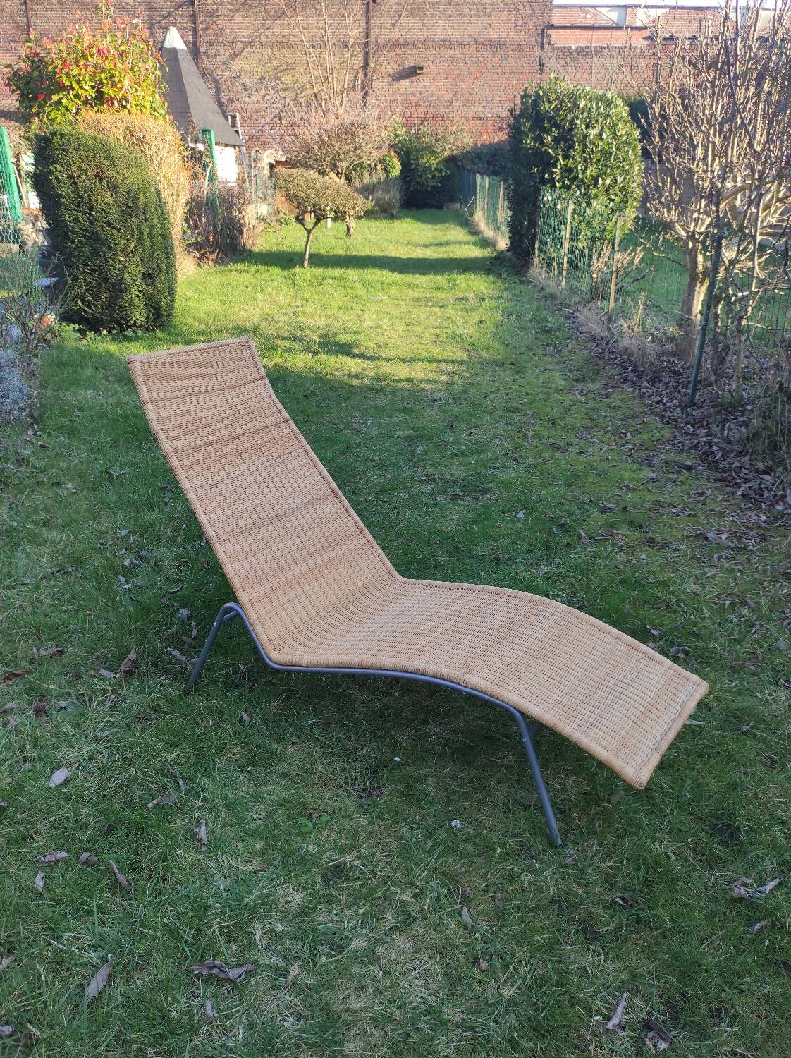 Deck chair, designer sun lounger