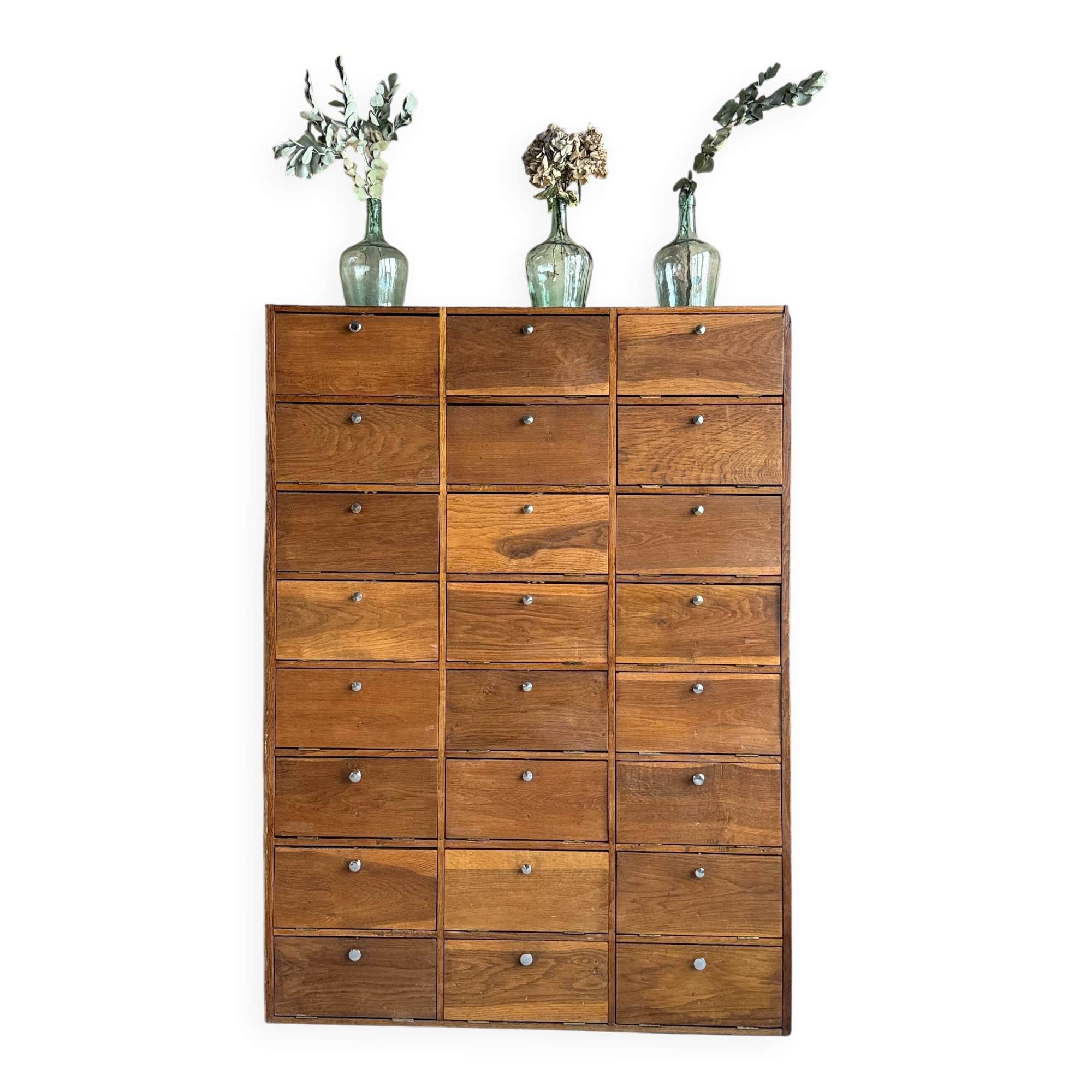 Renovated notary desk with flaps.