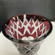 Vintage crystal vase from Val St Lambert