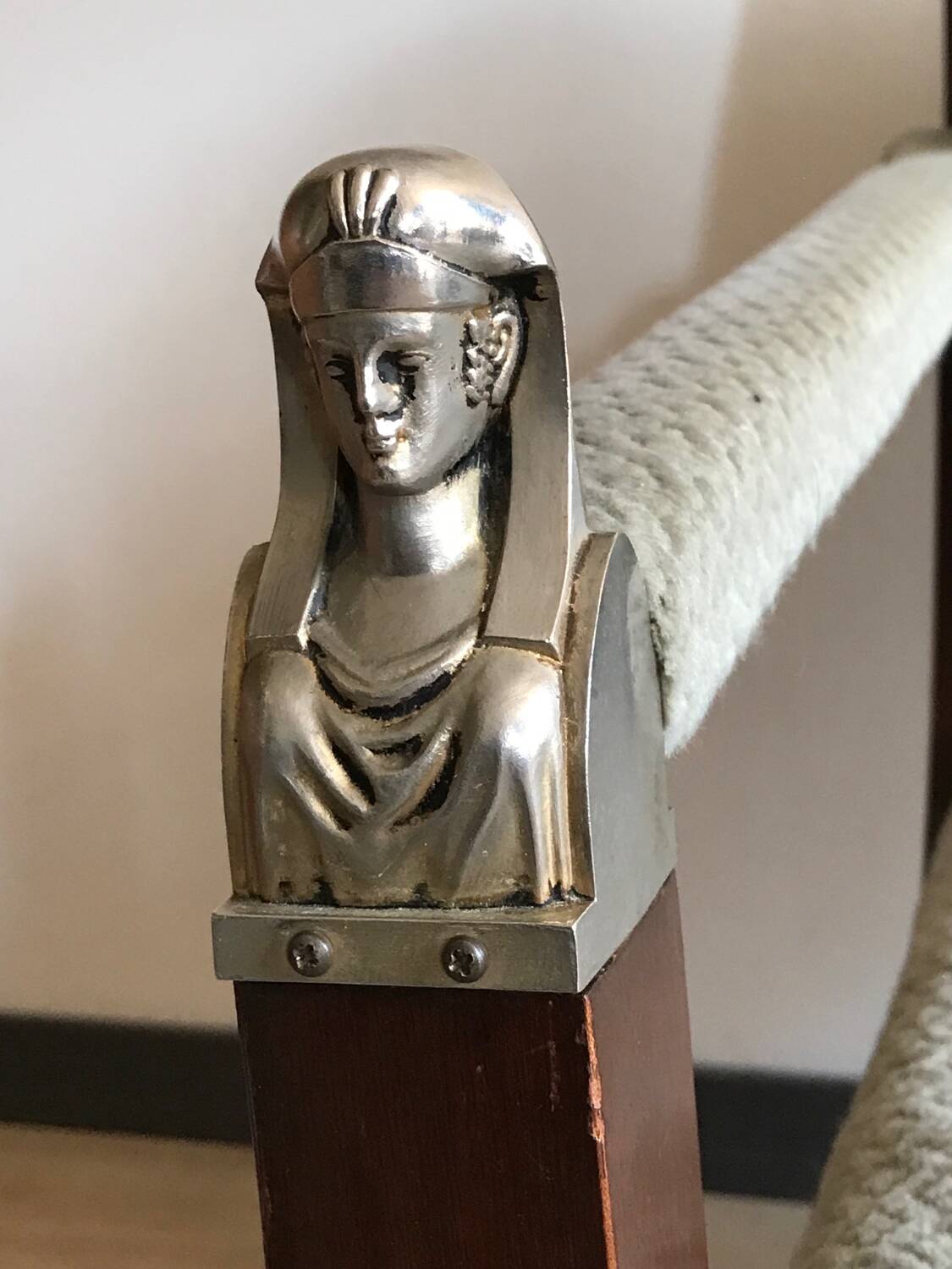 1 Empire style armchair / Consulate period Return from Egypt from the 60s