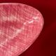 Plat ovale rose