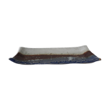 Pocket empty ravier rectangular ceramic enamelled spirit seaside
