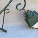 Pair of antique lanterns on its gallows