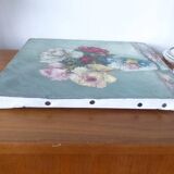 Painting oil on canvas bouquet of flowers signed b. rabel