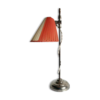 Lampe ajustable chromée vintage 1900