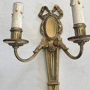 Paire d’appliques en bronze doré circa 1910