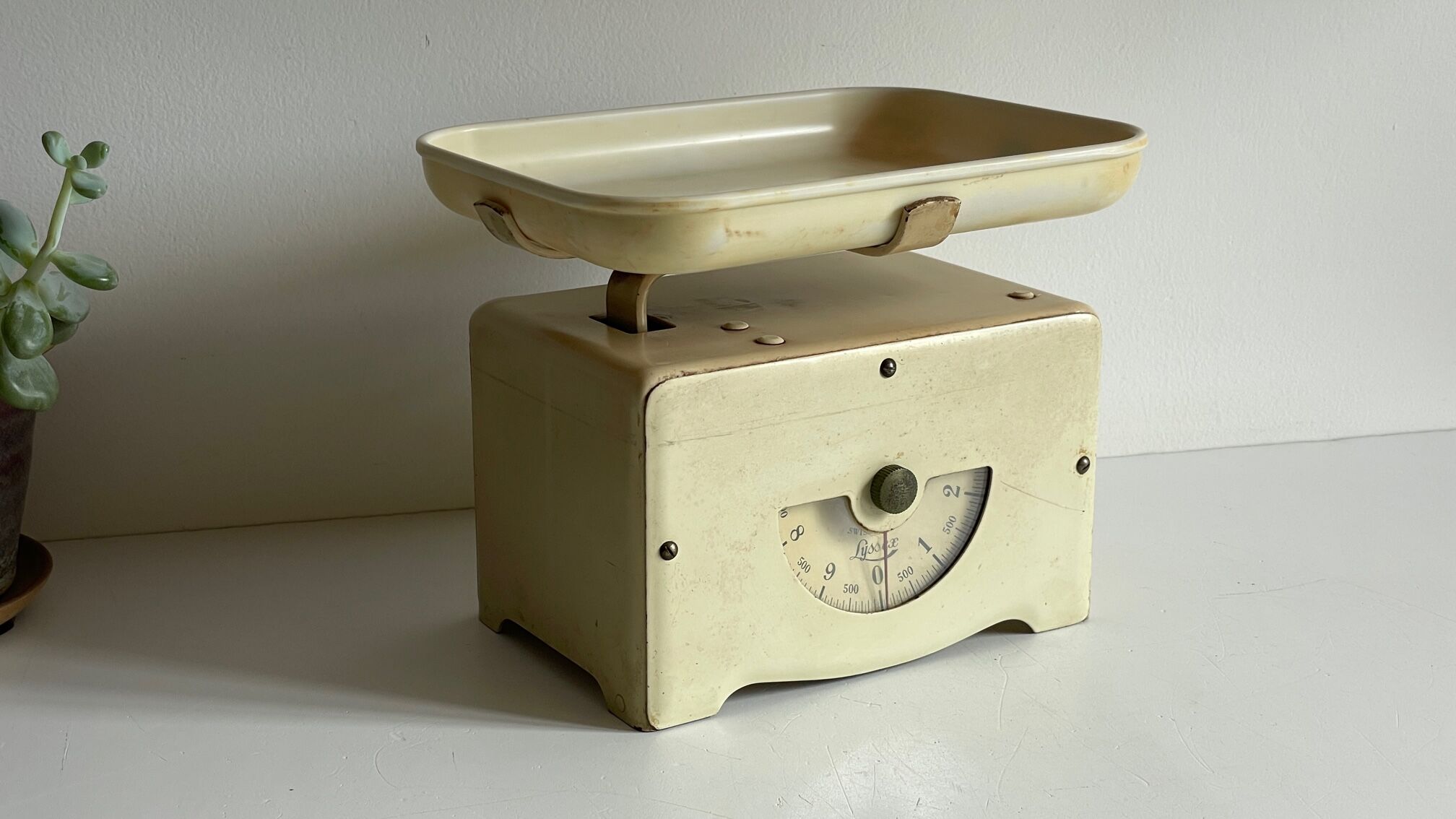 Food scale vintage lissex - swiss made
