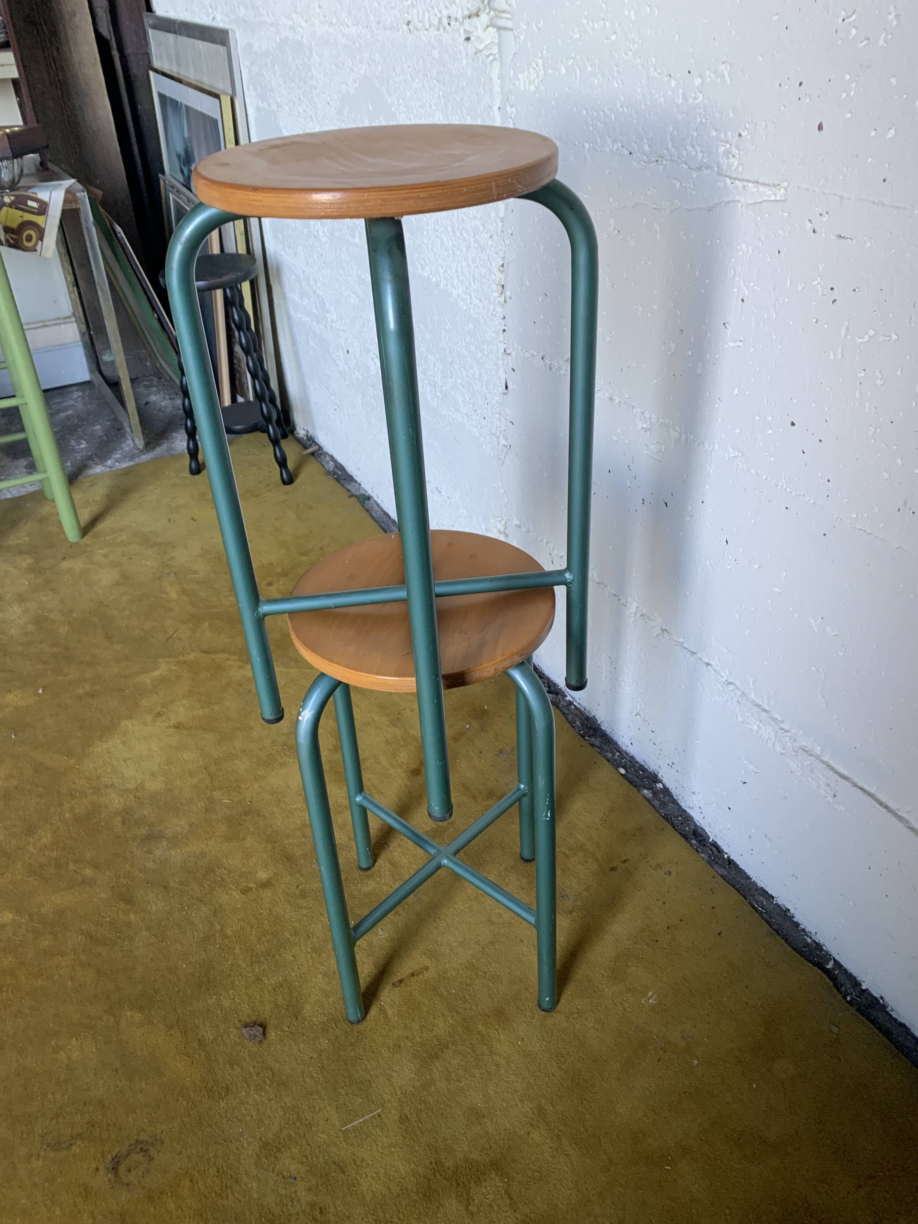 Pair of school stools