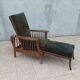 Fauteuil Morris en hêtre Art & Craft