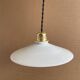 Suspension opaline ancienne