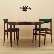 Round rosewood table, Danish design, 1960s, designer: Harry Østergaard, man
