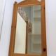 Grand miroir années 70/80 bois massif
