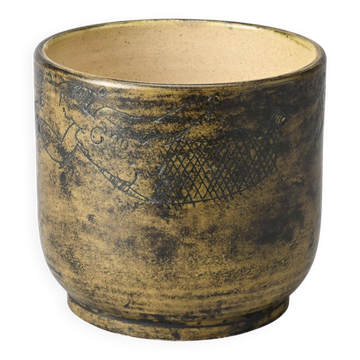 Fish and Mermaid Cache-Pot by Jacques Blin, circa 1960