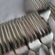 12 silver-plated table forks Manufrance