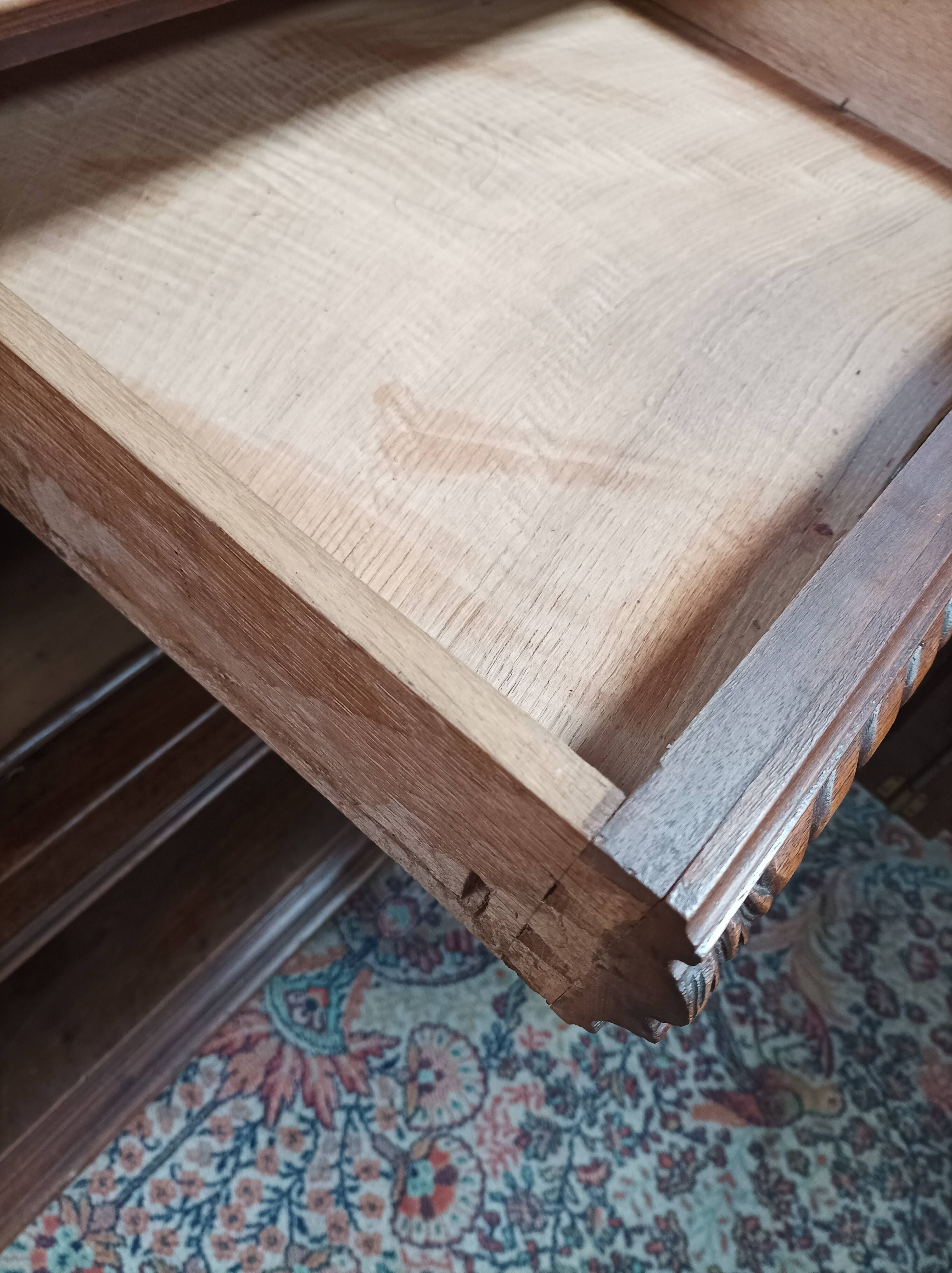 Renaissance walnut sideboard