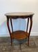 Louis XV side table in mahogany, marquetry and gilded bronze, circa 1900