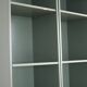 Vintage danish green bookcase