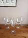 Lot de 6 verres à pied en verre gravé