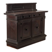 Antique neo-Renaissance walnut buffet, Italy, 19th century