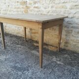 One drawer farm table