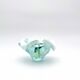 Coupe Studio Glass signed Lubomir Hora Blown Glass Polychrome 80s