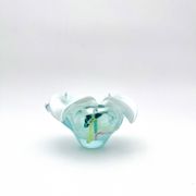 Coupe Studio Glass signée Lubomir Hora Verre Soufflé Polychrome 80s