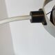 Vintage table lamp Veb Narva Rosa Luxemburg made in GDR