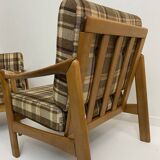 Vintage teak armchairs