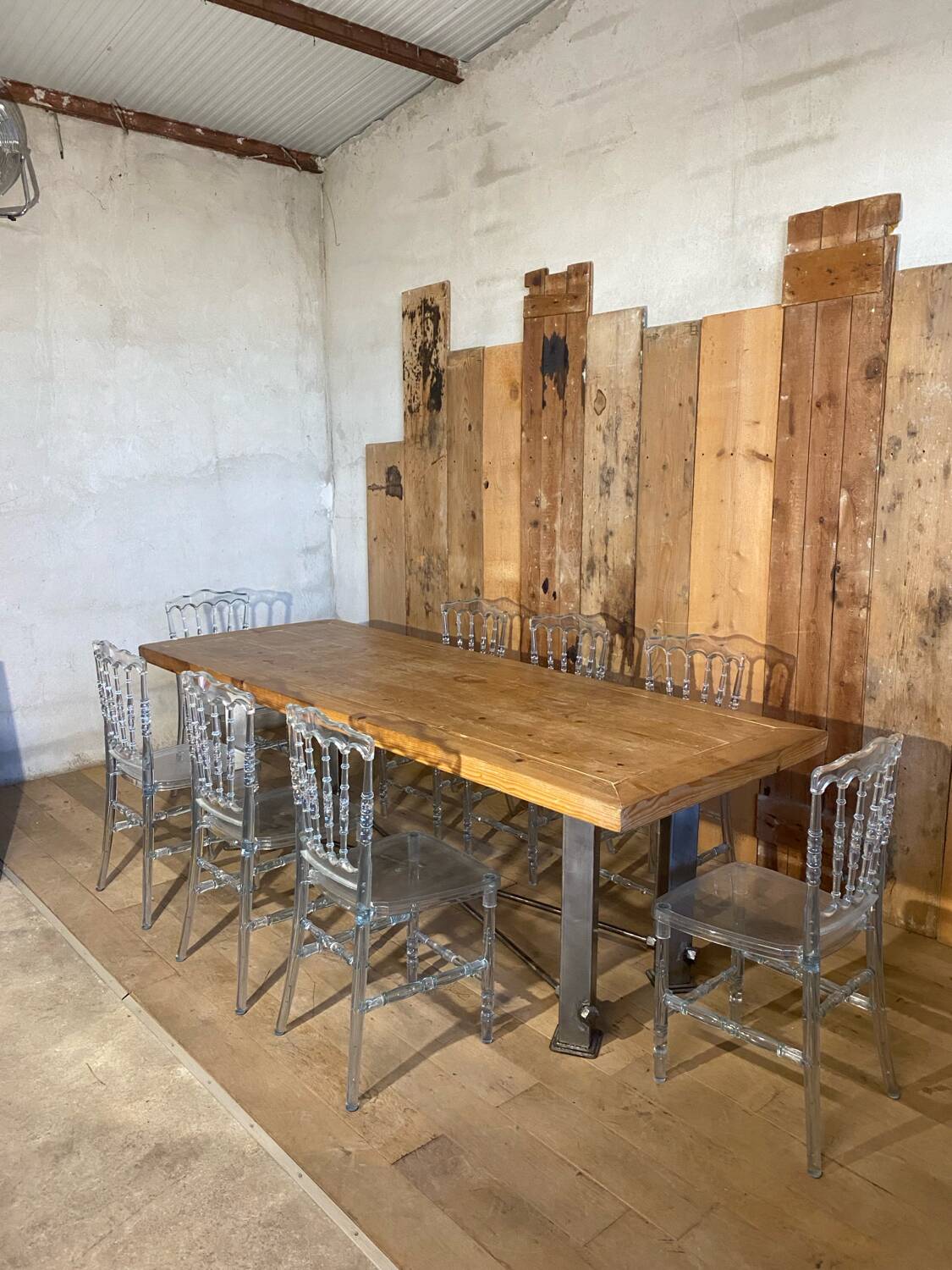 Large industrial table
