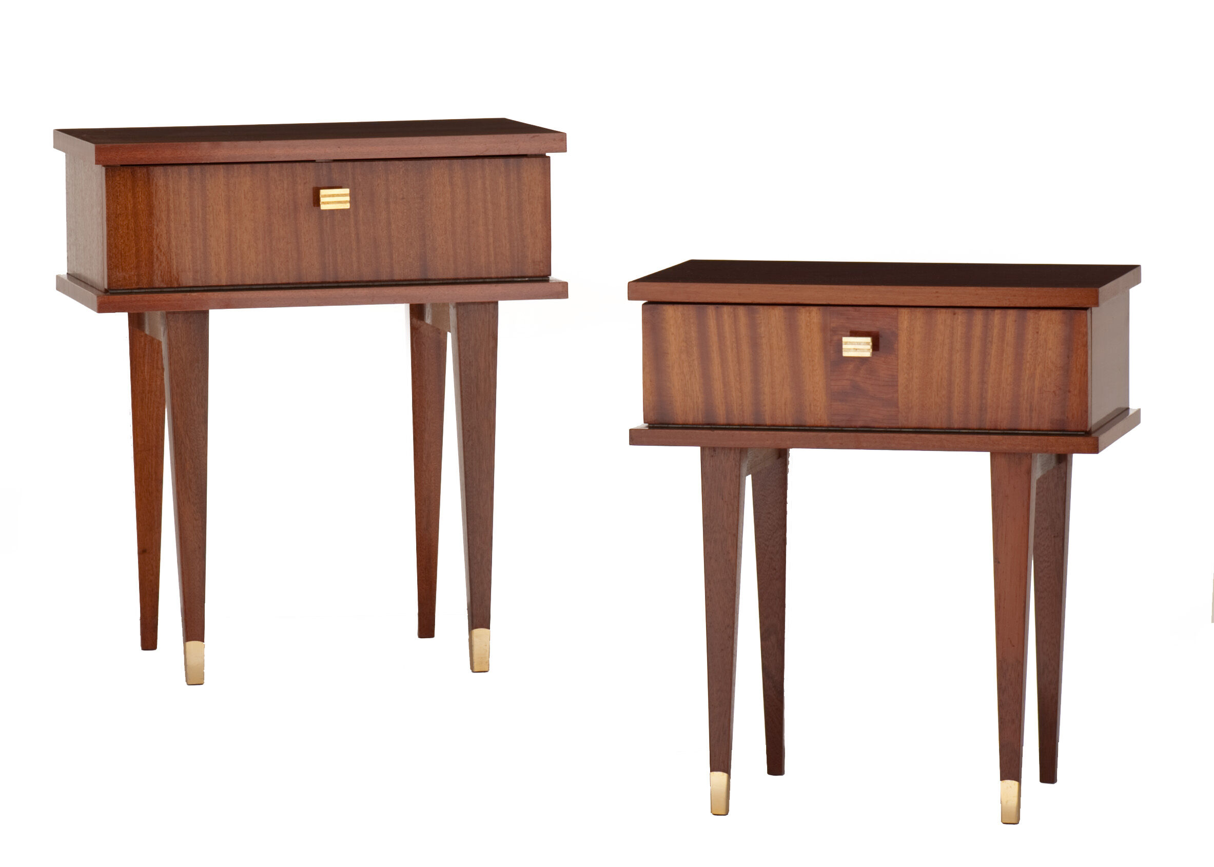Pair of vintage bedside tables year 50/60