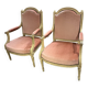 Paire de fauteuils cabriolet Louis XVI