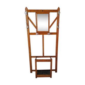 Vintage wardrobe coat door
