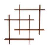 Scandinavian teak shelf