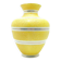 Vase, mid-century modern postmodernism, ceramics, Poland, 1970s