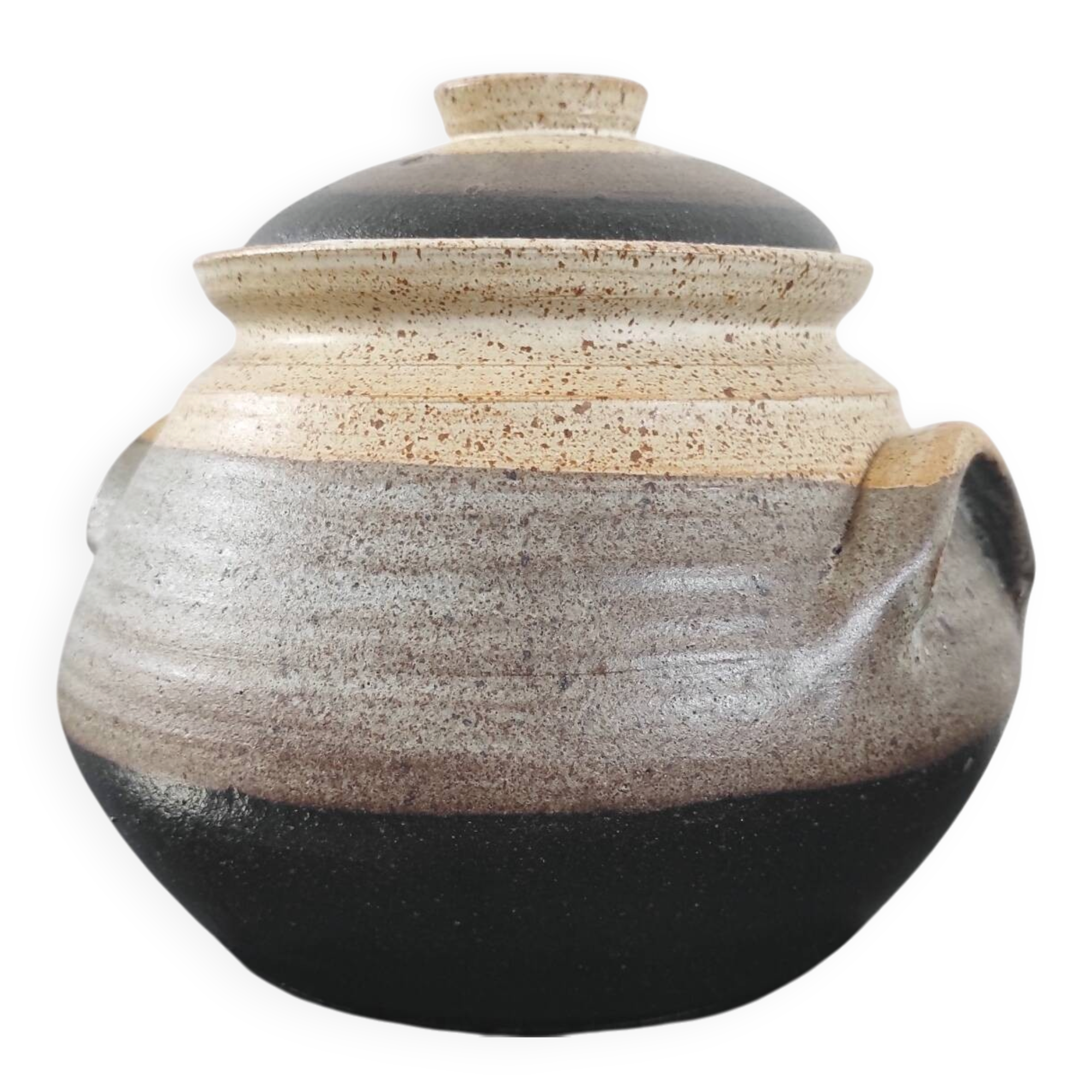 Stoneware pot, vintage DRYMEN casserole