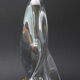 Large lamp foot 70s, crystal of St Louis