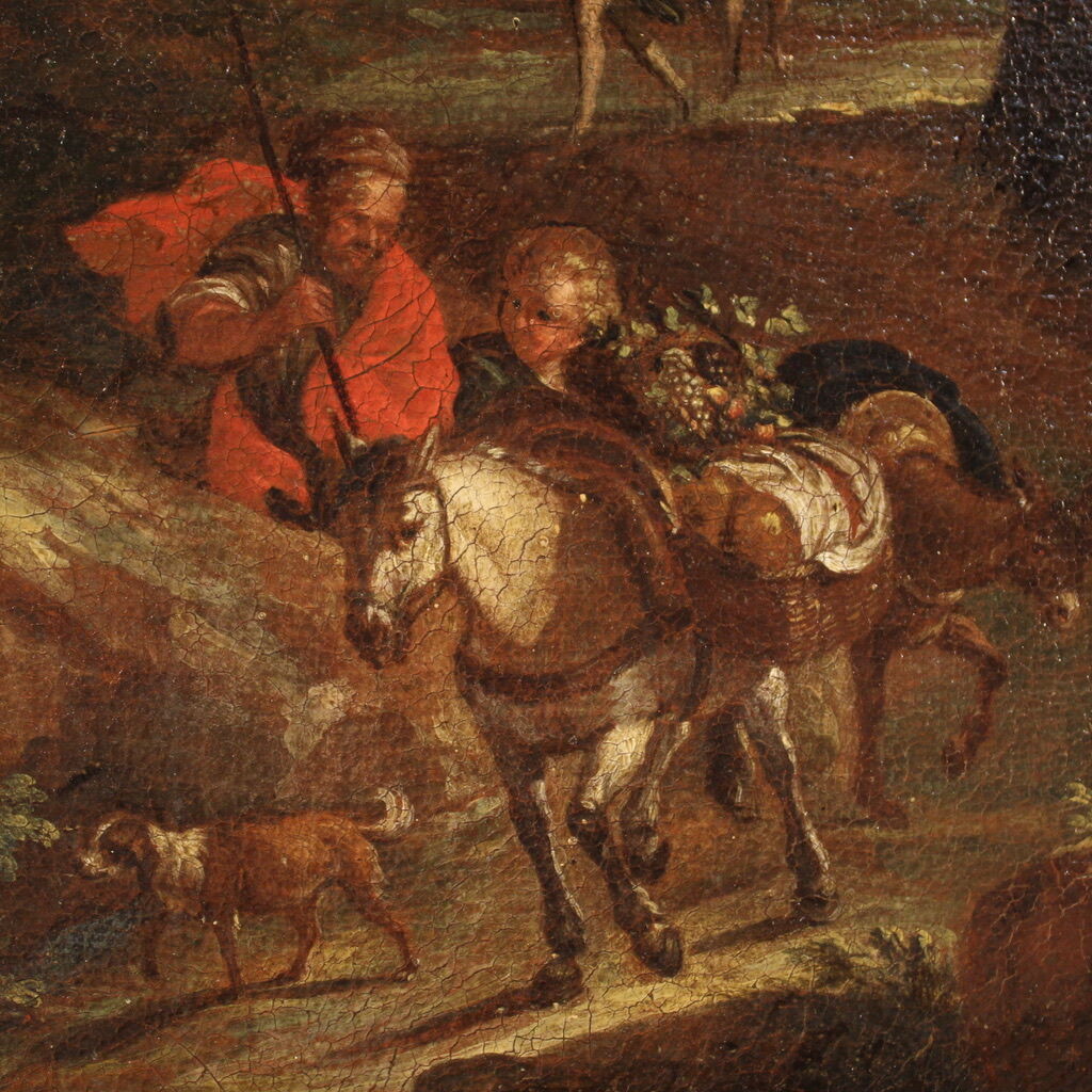 Antique 17th century Flemish seascape