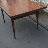 Danish teak and rosewood table