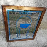 Advertising mirror