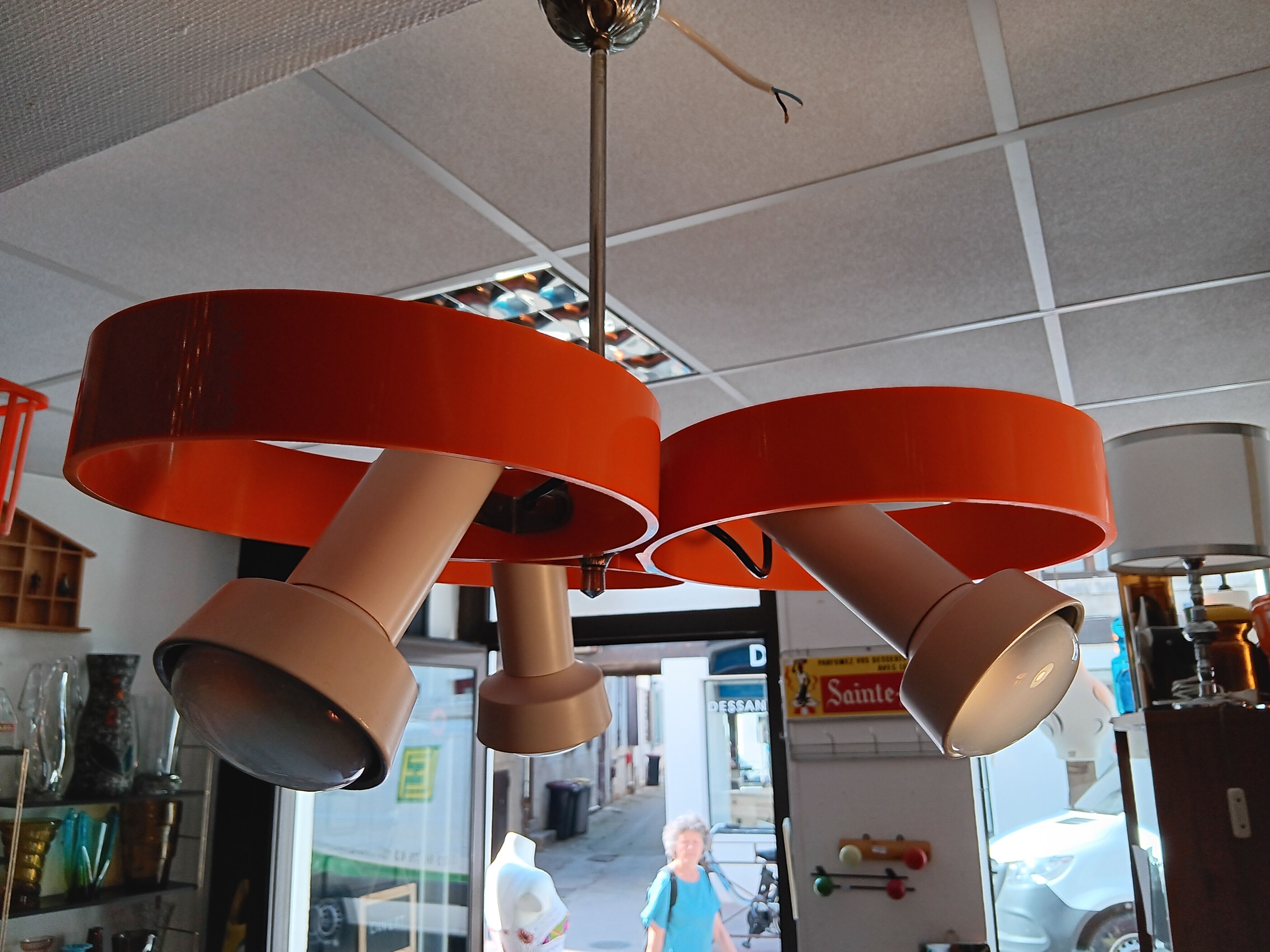 Vintage Targetti Sankey chandelier