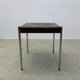 Pair of Swiss square design stools 1980s