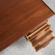 Midcentury Danish desk known Model 75 in teak by Omann Jun 1960s