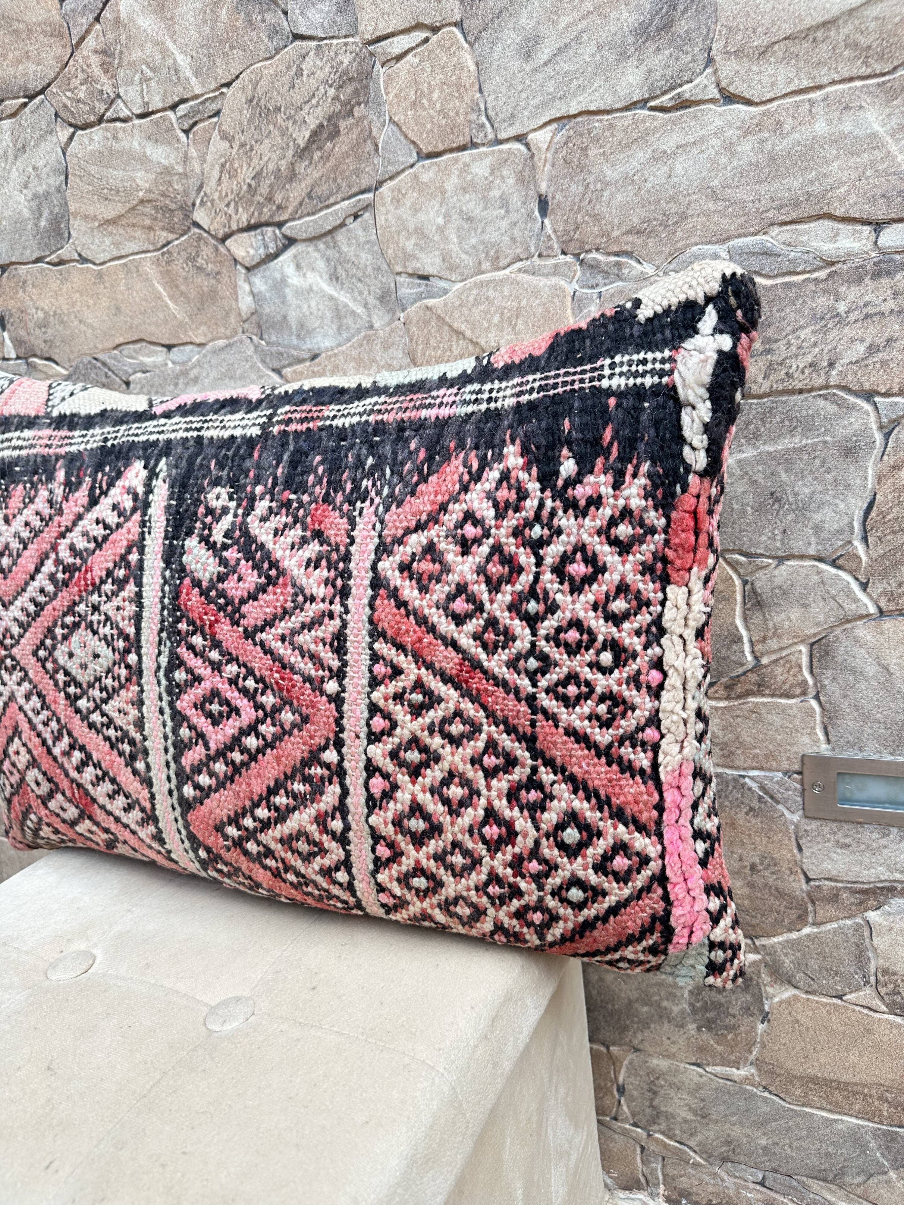 Housse de coussin marocain berbère vintage