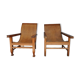 Fake pair of colonial chairs end XIX said planters
