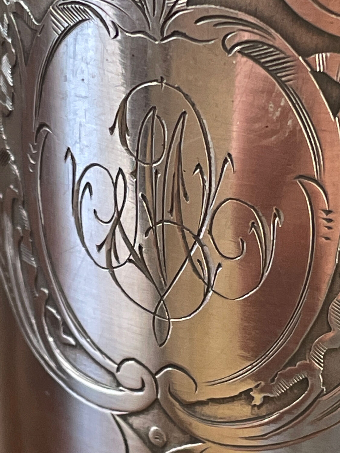 Sterling silver timpani, 1900s