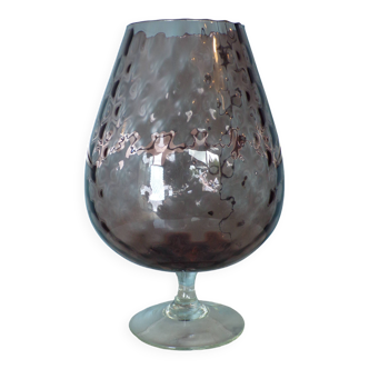 Empoli brown glass vase