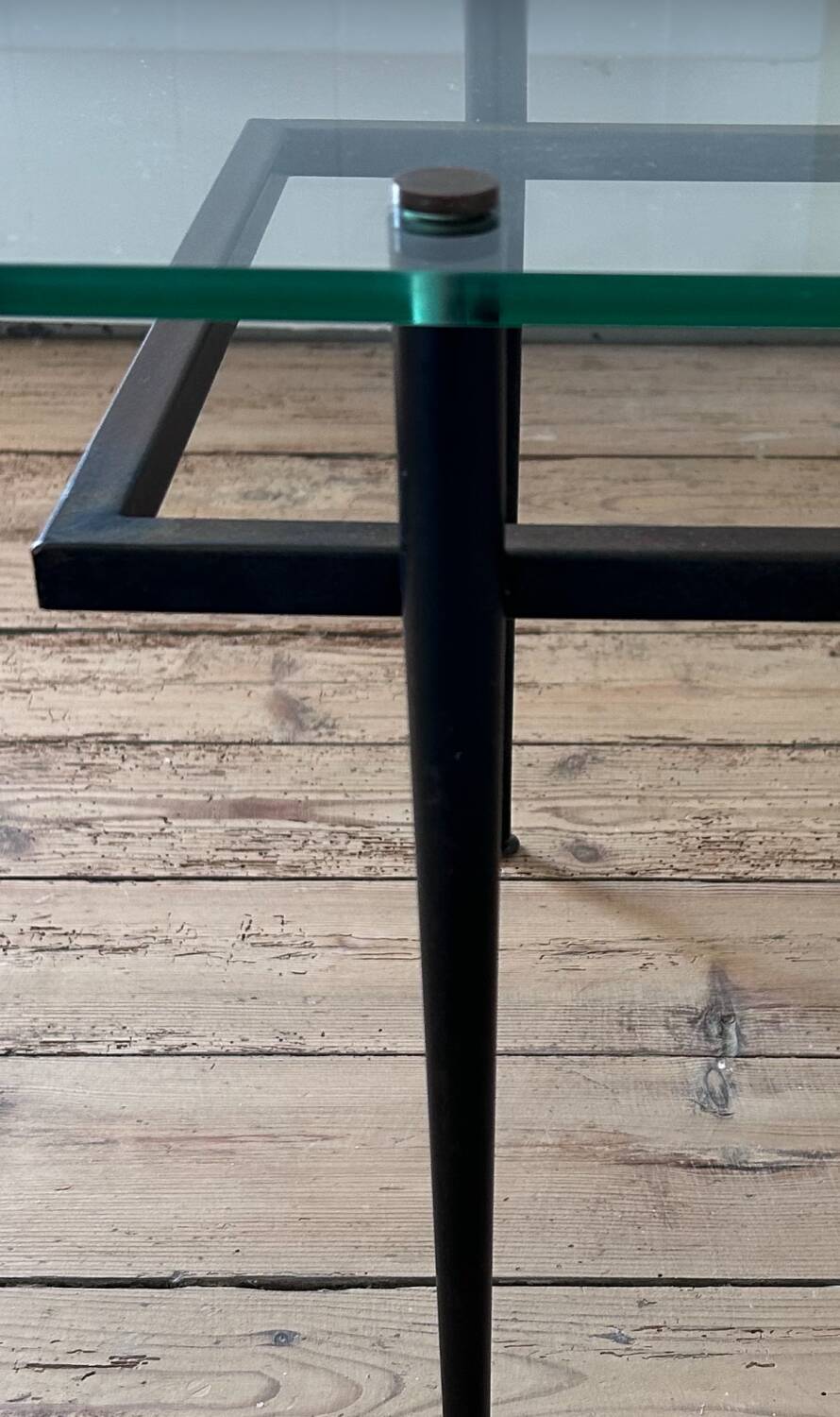 Modernist coffee table by Roger Le Bihan, circa 1950.