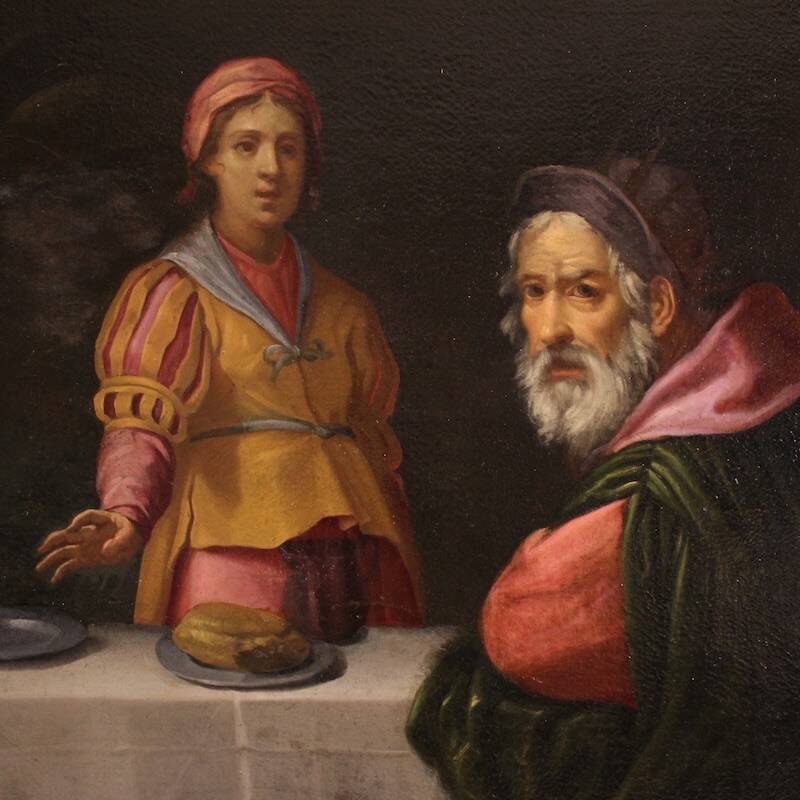 Grande peinture italienne du XVIIe siècle, Le Festin d'Hérode avec Salomé.